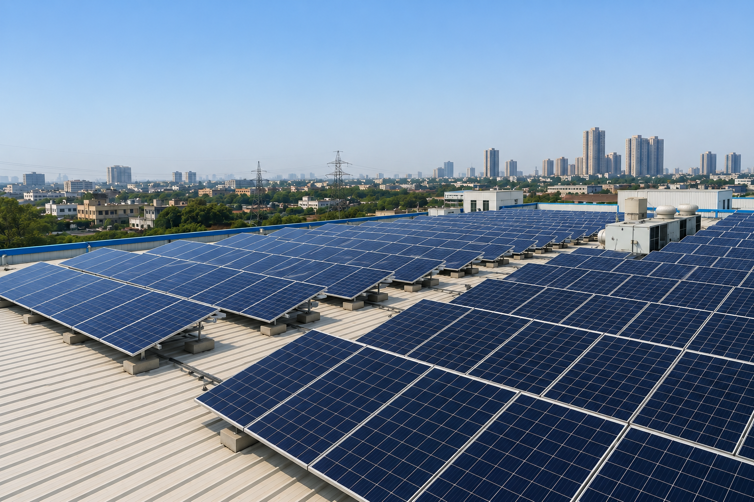 500 kW Industrial Rooftop